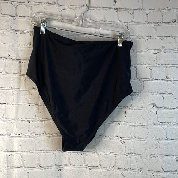 Women's Black 2 Piece Bathing Suit - Picture 5 of 8